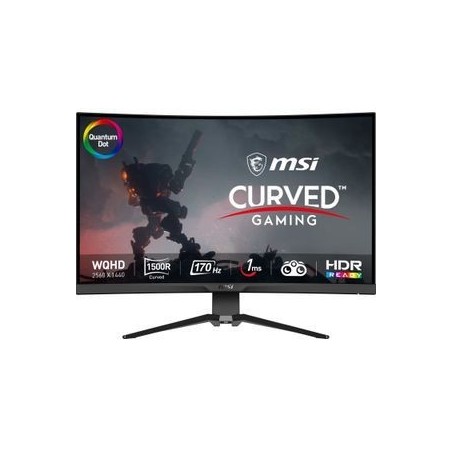 Buy MSI MAG 325CQRF-QD 32" 2560 x 1440 (2K) HDMI DisplayPort USB-C 165Hz - Stunning Visuals & Smooth Performance!